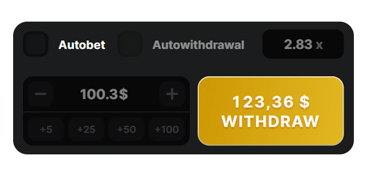Cash Out Astronaut Game.