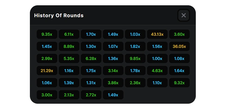 Rounds History Astronaut Game.